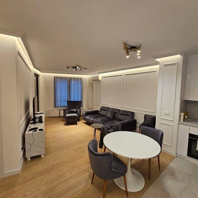 Apartamento luminoso 50m² en alquiler en complejo residencial K-District, Belgrado, Serbia