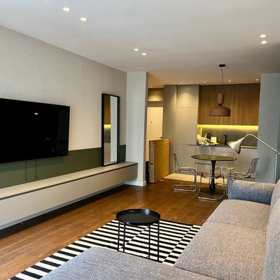 Apartamento nuevo 58m² en alquiler en complejo premium, centro de la ciudad, Belgrado, Serbia