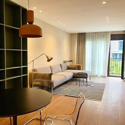 Apartamento nuevo 58m² en alquiler en complejo premium, centro de la ciudad, Belgrado, Serbia