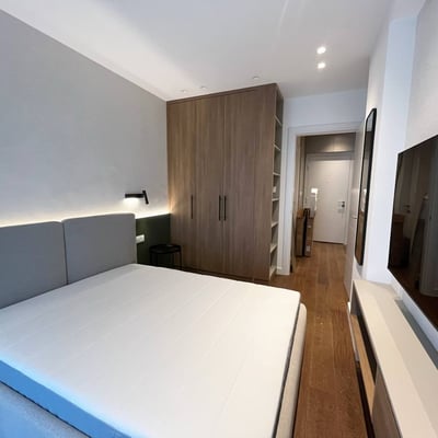 Apartamento nuevo 58m² en alquiler en complejo premium, centro de la ciudad, Belgrado, Serbia