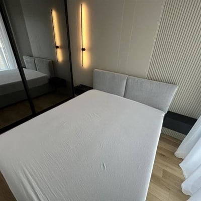 Apartamento luminoso 56m² en alquiler en complejo residencial Novi Dorčol, Belgrado, Serbia