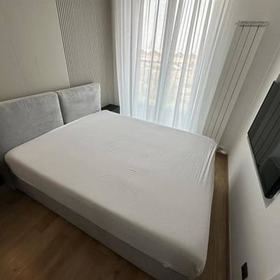 Apartamento luminoso 56m² en alquiler en complejo residencial Novi Dorčol, Belgrado, Serbia