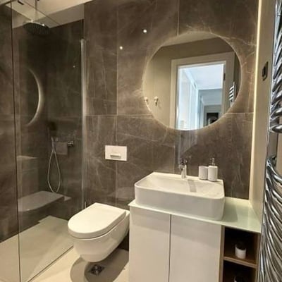 Bright Apartment 56m² for Rent in Novi Dorčol Residential Complex, Belgrade, Serbia