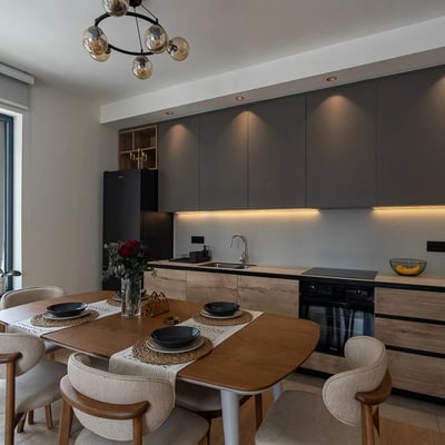 Apartamento de lujo 79m² en alquiler en complejo residencial BW Simfonija 2, Belgrado, Serbia