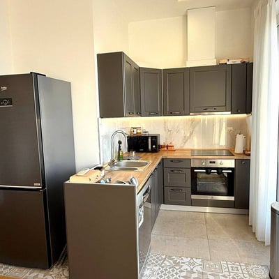 Luxury Penthouse 120m² with Danube View for Rent, Belgrade, Serbia