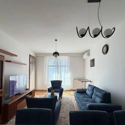Аренда уютной квартиры 56м² в жилом комплексе Wellport, Новый Белград, Сербия
