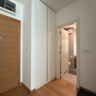 Cozy Apartment 56m² for Rent in Wellport Residential Complex, New Belgrade, Serbia