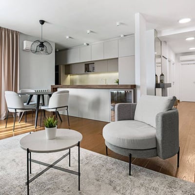 Apartamento moderno 98m² en alquiler en un edificio nuevo en Vračar, Belgrado, Serbia