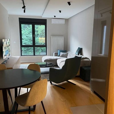 Modern Apartment Rental 58m² in New Minel Complex, New Belgrade, Serbia