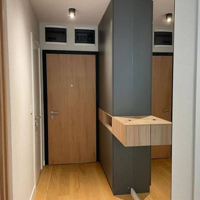 Location d'appartement moderne 58m² dans le complexe New Minel, Nouveau Belgrade, Serbie