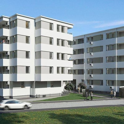 Alquiler de apartamento nuevo 55m² en el complejo Pure Residence, Voždovac, Belgrado, Serbia