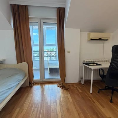 Luxury Two-Story Apartment 140m² for Rent, Zvezdara, Belgrade, Serbia