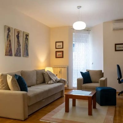 Comfortable Apartment 52m² for Rent, Dedinje, Belgrade, Serbia