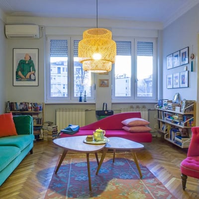 Apartamento acogedor 56m² en alquiler, Vračar, Belgrado, Serbia