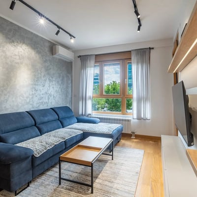 New Apartment 50m² for Rent in Wellport Belgrade Residential Complex, Belgrade, Serbia