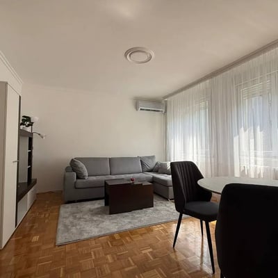 Bright Apartment 46m² for Rent, Vračar, Belgrade, Serbia