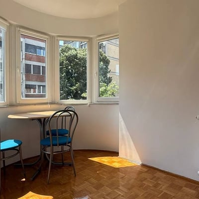 Bright Apartment 46m² for Rent, Vračar, Belgrade, Serbia