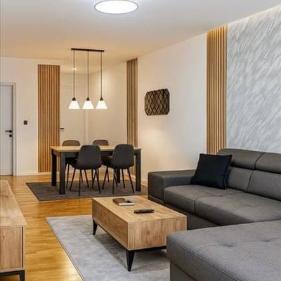 New Spacious Apartment 90m² for Rent, Vračar, Belgrade, Serbia