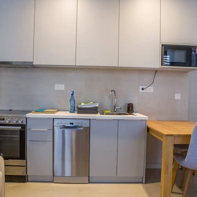Bright Apartment 40m² for Rent in K-District Residential Complex, Belgrade, Serbia