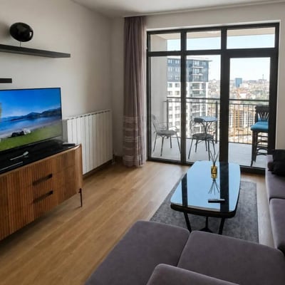 Cozy Apartment 55m² for Rent in BW Aurora Residential Complex, Belgrade, Serbia