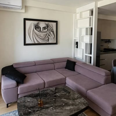 Cozy Apartment 55m² for Rent in BW Aurora Residential Complex, Belgrade, Serbia