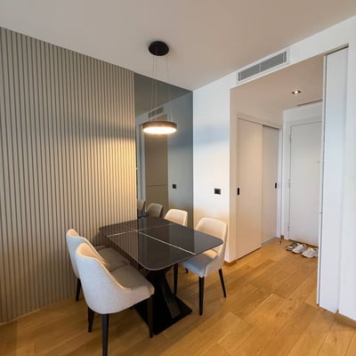 Bright Apartment 56m² for Rent in Novi Dorčol Residential Complex, Belgrade, Serbia