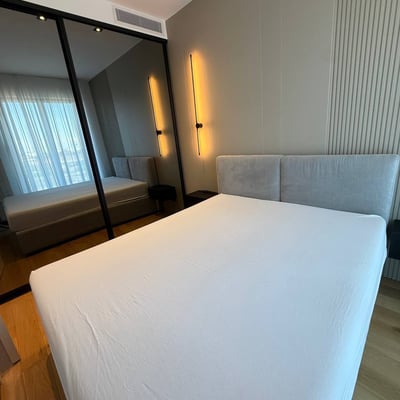 Bright Apartment 56m² for Rent in Novi Dorčol Residential Complex, Belgrade, Serbia