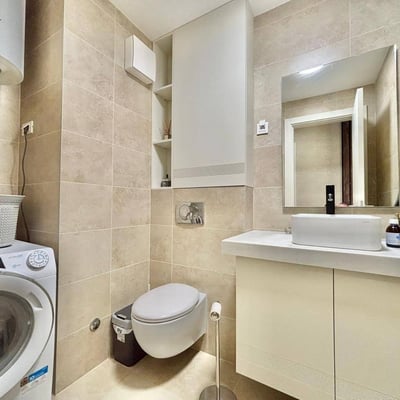 Espacioso apartamento de 97 m² en alquiler en el moderno complejo Wellport Belgrade, Belgrado, Serbia