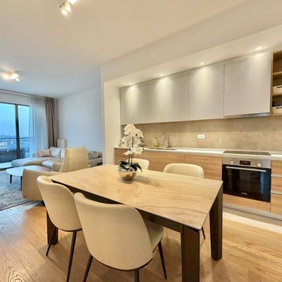 Stilvolle 104 m² Wohnung zur Miete mit Panoramablick auf die Stadt im BW Verde, Belgrad