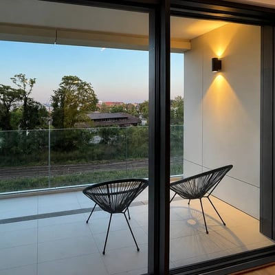Helle 50 m² Wohnung zur Miete im Premium-Komplex Novi Dorcol, Belgrad