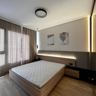 Möblierte 63 m² Wohnung zur Miete mit Flussblick im Premium-Komplex BW Aria, Belgrad