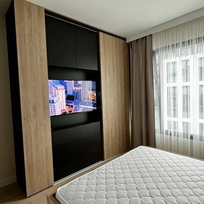 Möblierte 63 m² Wohnung zur Miete mit Flussblick im Premium-Komplex BW Aria, Belgrad