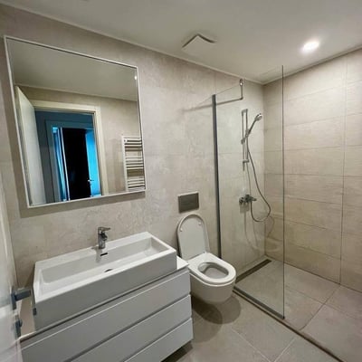 Möblierte 63 m² Wohnung zur Miete mit Flussblick im Premium-Komplex BW Aria, Belgrad