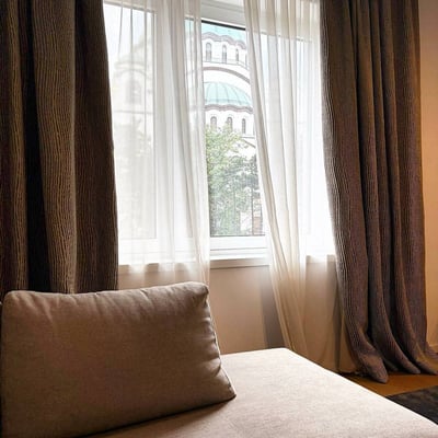 Аренда стильной квартиры 87 м² в центре Врачара с видом на Храм, Белград