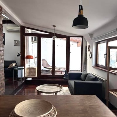 Spacious and cozy 85 m² apartment for rent in Vračar, Belgrade, Serbia