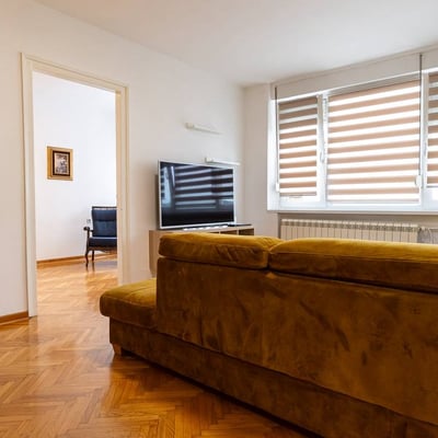 Bright 45 m² apartment for rent in Vračar, Belgrade, Serbia