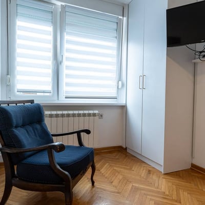 Bright 45 m² apartment for rent in Vračar, Belgrade, Serbia