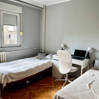 Helle Wohnung (65 m²) zur Miete im Stadtzentrum, Belgrad, Serbien
