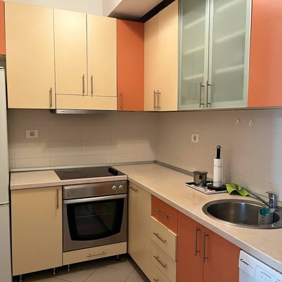 Аренда уютной квартиры 53 м² с видом на Храм Святого Саввы в центре Белграда, Сербия