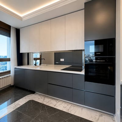 Аренда стильной просторной квартиры 106 м² в ЖК Skyline, Белград, Сербия