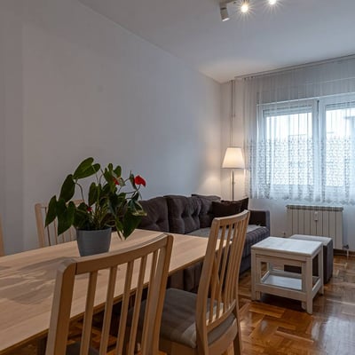 Location d'appartement confortable de 43 m² dans le centre-ville, Belgrade, Serbie