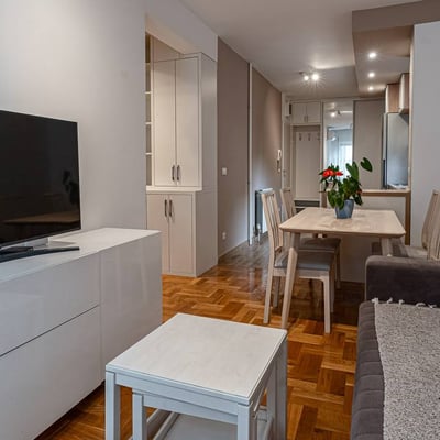 Location d'appartement confortable de 43 m² dans le centre-ville, Belgrade, Serbie