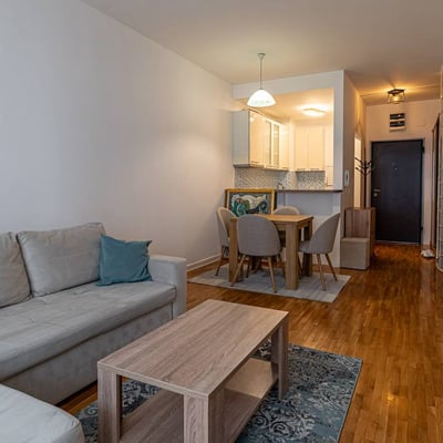 Аренда светлой трехкомнатной квартиры 64 м², Белград, Сербия