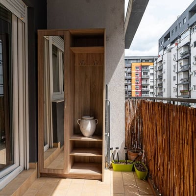 Аренда светлой трехкомнатной квартиры 64 м², Белград, Сербия