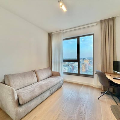 Stilvolles Apartment mit Panoramablick auf die Stadt, Belgrad, Serbien zu vermieten