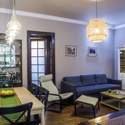 Location d'appartement spacieux et meublé de 124 m², centre-ville, Belgrade, Serbie