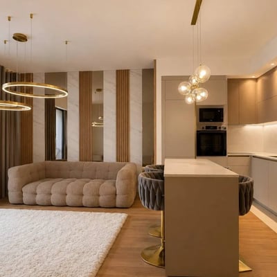 Location d'appartement design de 75 m² dans la résidence BW Terra, Belgrade, Serbie