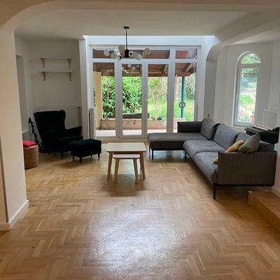 Location de maison à deux étages spacieuse de 160 m² dans la banlieue de Belgrade, Vrčin, Serbie