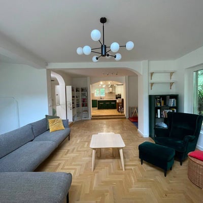 Location de maison à deux étages spacieuse de 160 m² dans la banlieue de Belgrade, Vrčin, Serbie