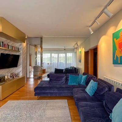 Alquiler de apartamento espacioso de 120 m² en Dedinje, Belgrado, Serbia